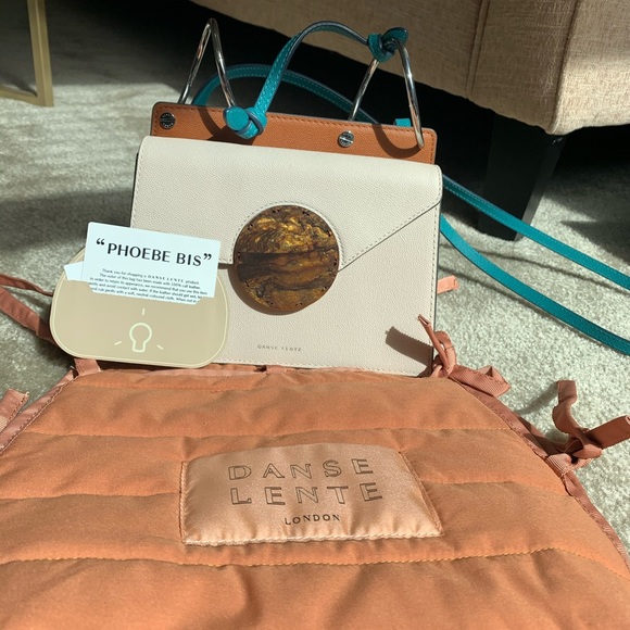 Danse Lente White Mini Phoebe Shoulder Bag - Picture 3 of 8